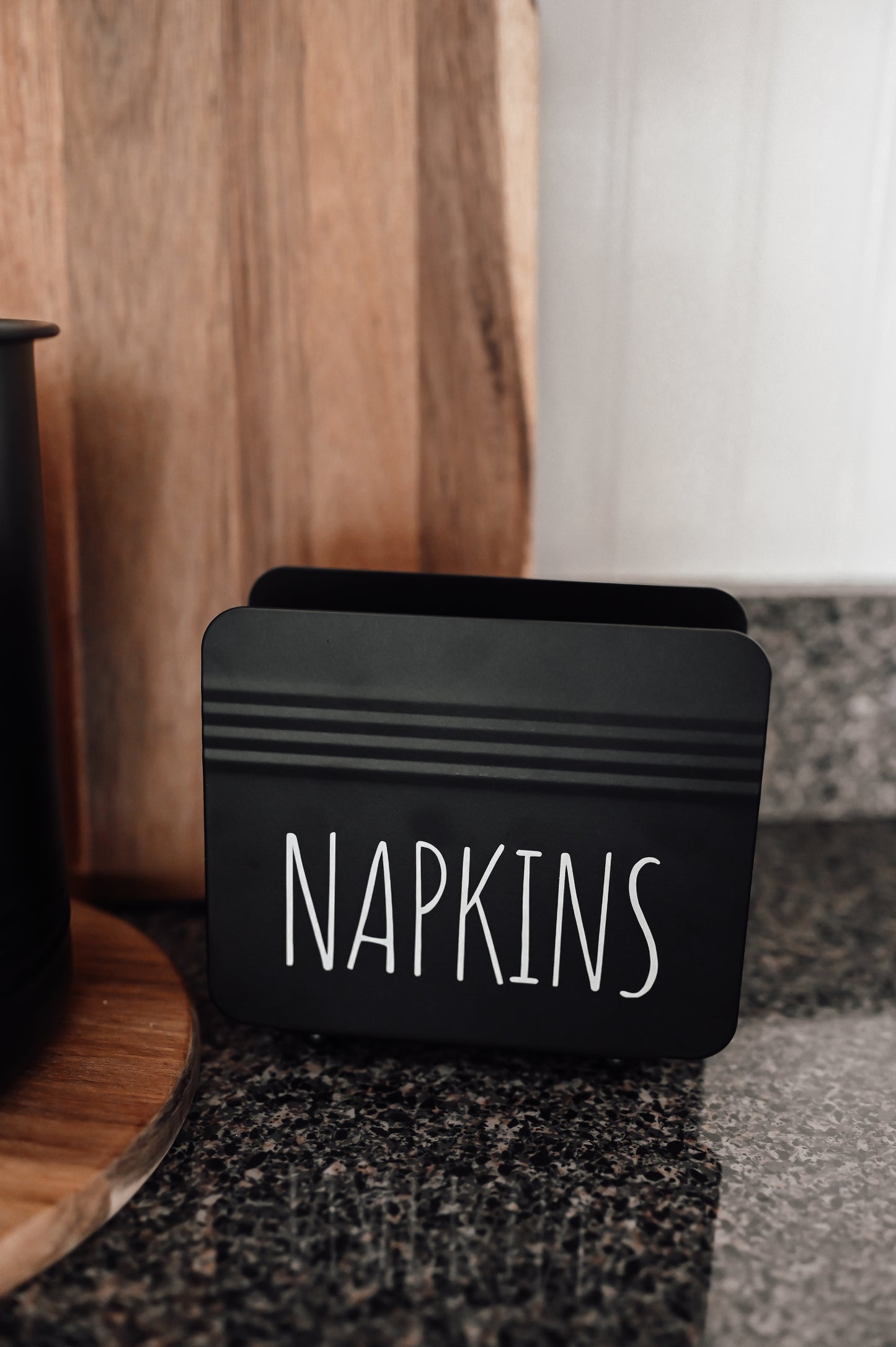 black-napkin-holder