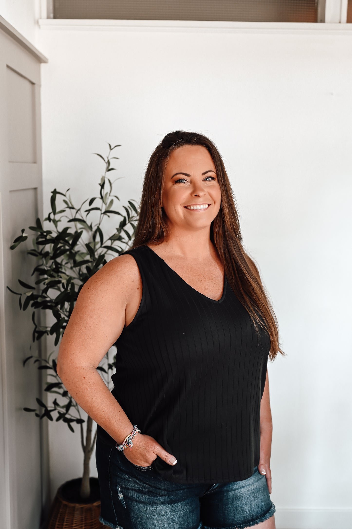 plus-size-ribbed-tank-top