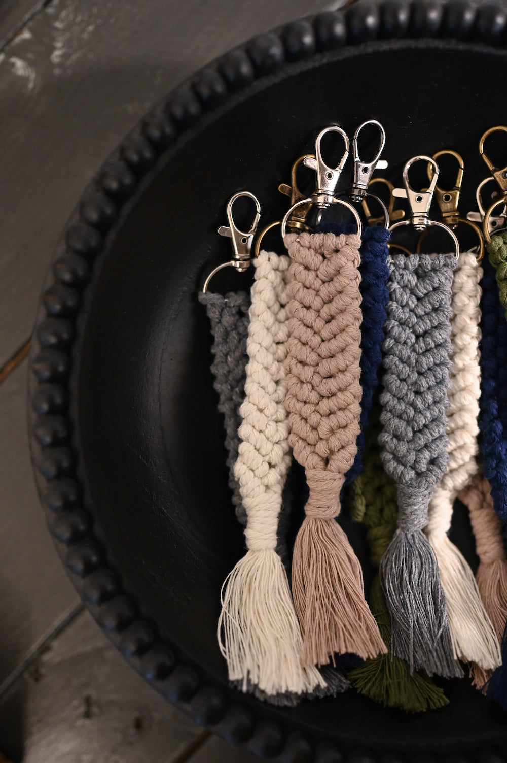 macrame-key-fob