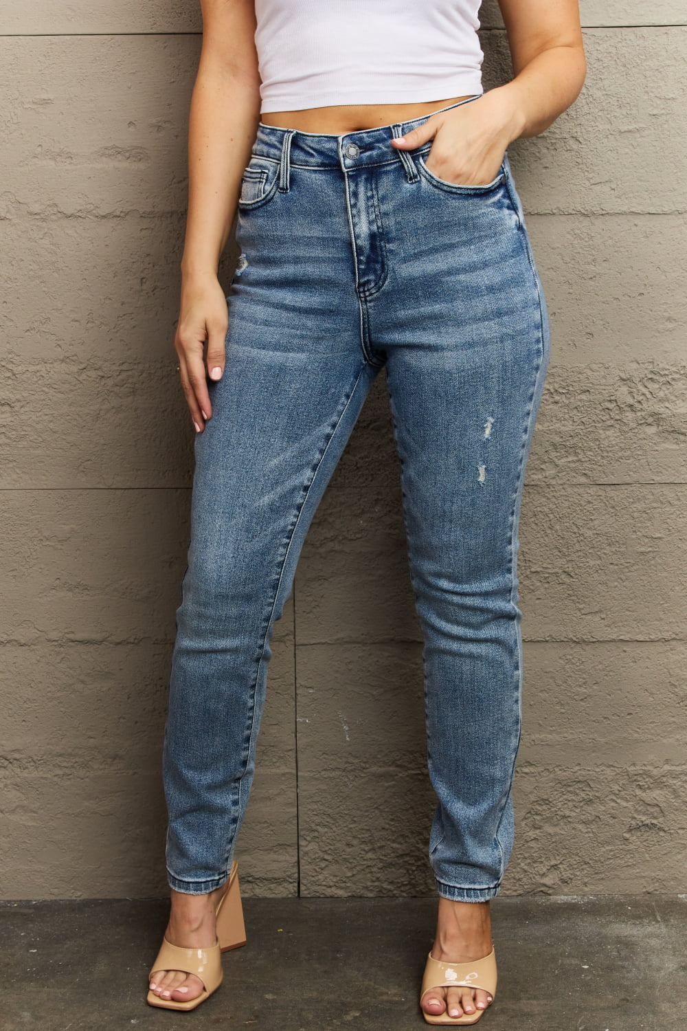 Judy Blue High Rise Slim Fit Jeans