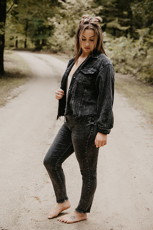 Stone Washed Jacket *FINAL SALE*