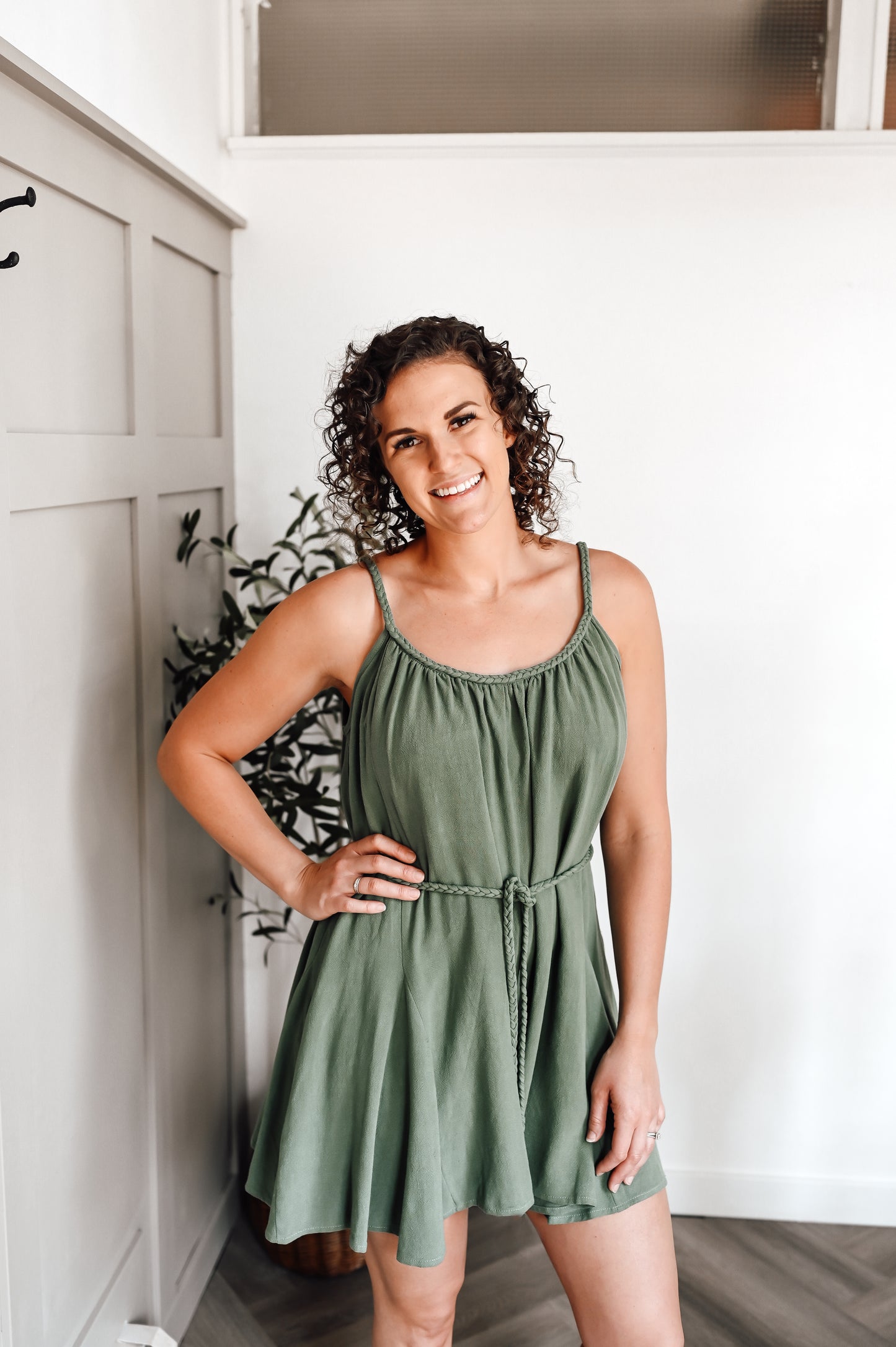 green-braided-romper