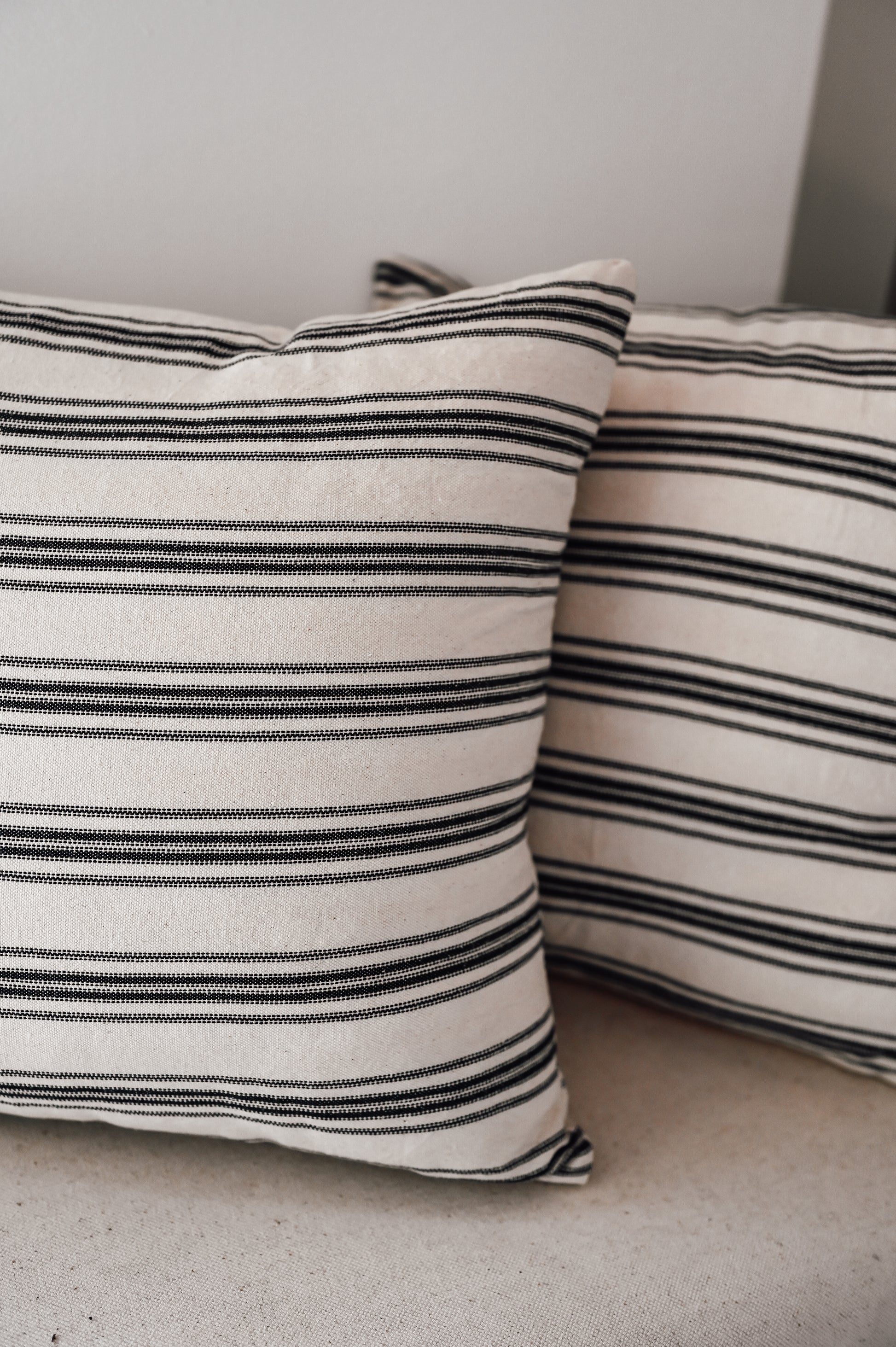black-striped-throw-pillow