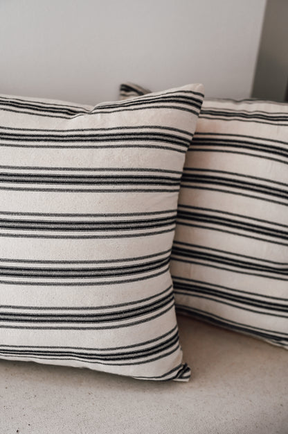 black-striped-throw-pillow