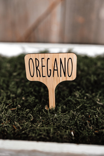 oregano-garden-stake
