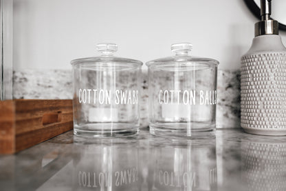 bathroom-glass-jars