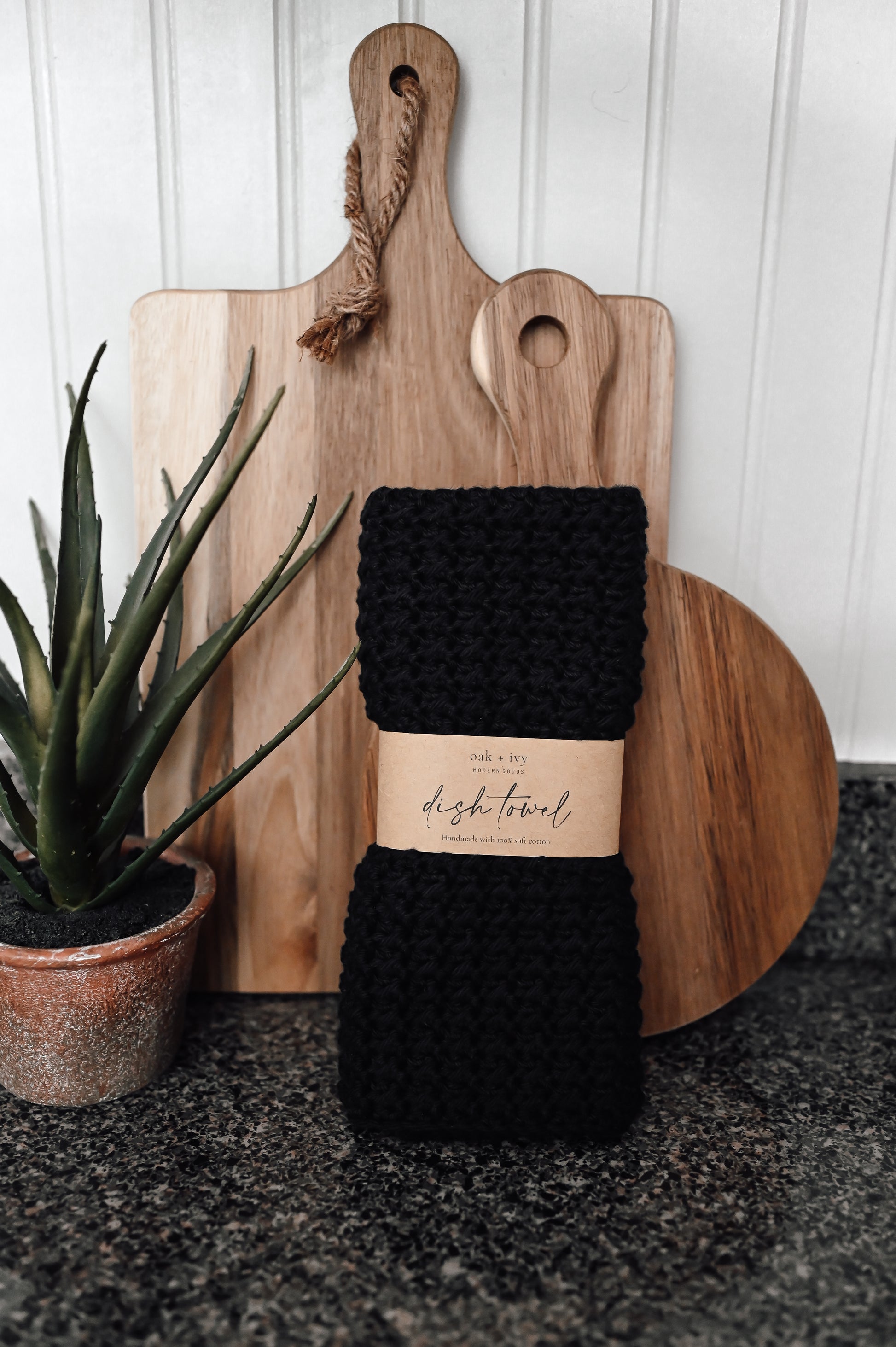 black-handmade-kitchen-towel
