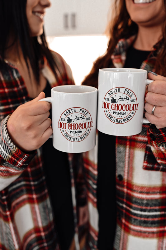Christmas Hot Chocolate Mug - North Pole