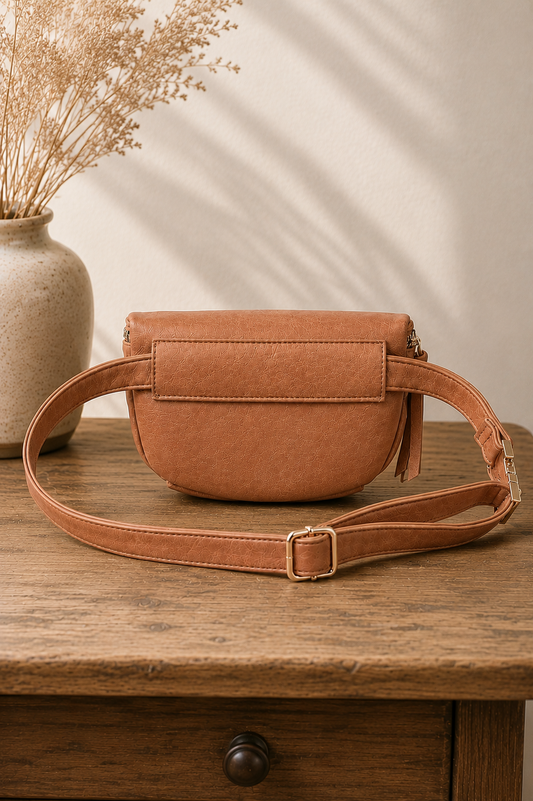 Astrid Sling Bag - Caramel
