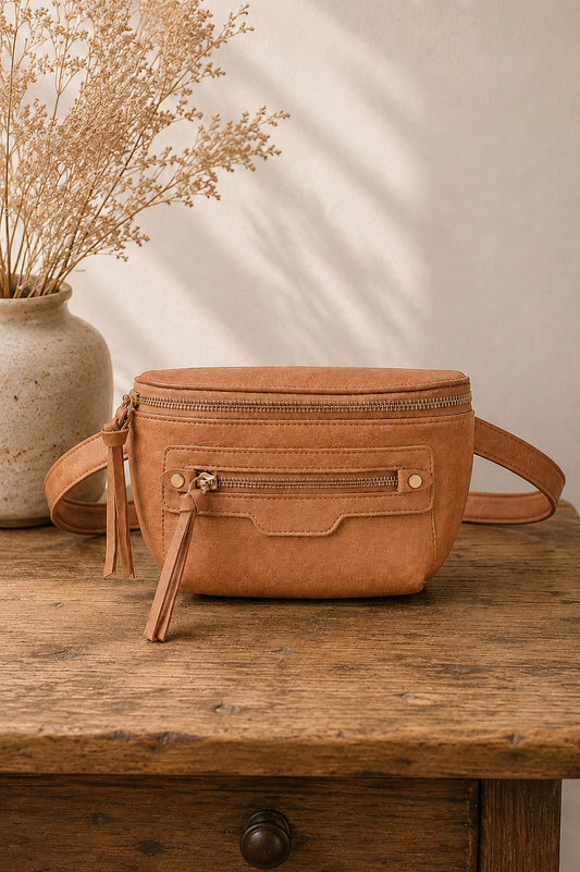 Astrid Sling Bag - Caramel