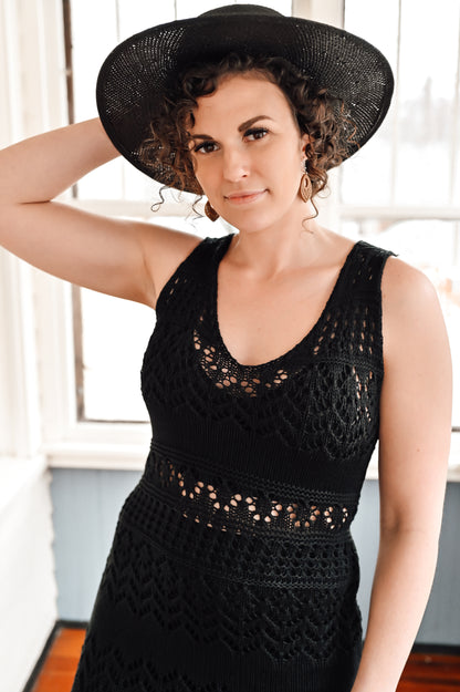 black-crochet-cover-up-dress