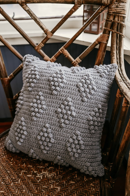 grey-crochet-throw-pillow