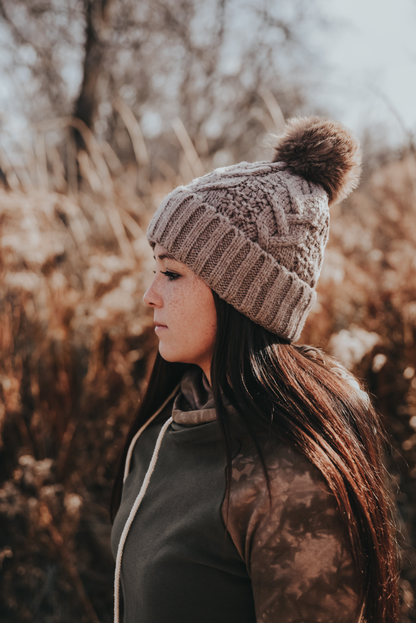 mocha-cable-knit-beanie-hat